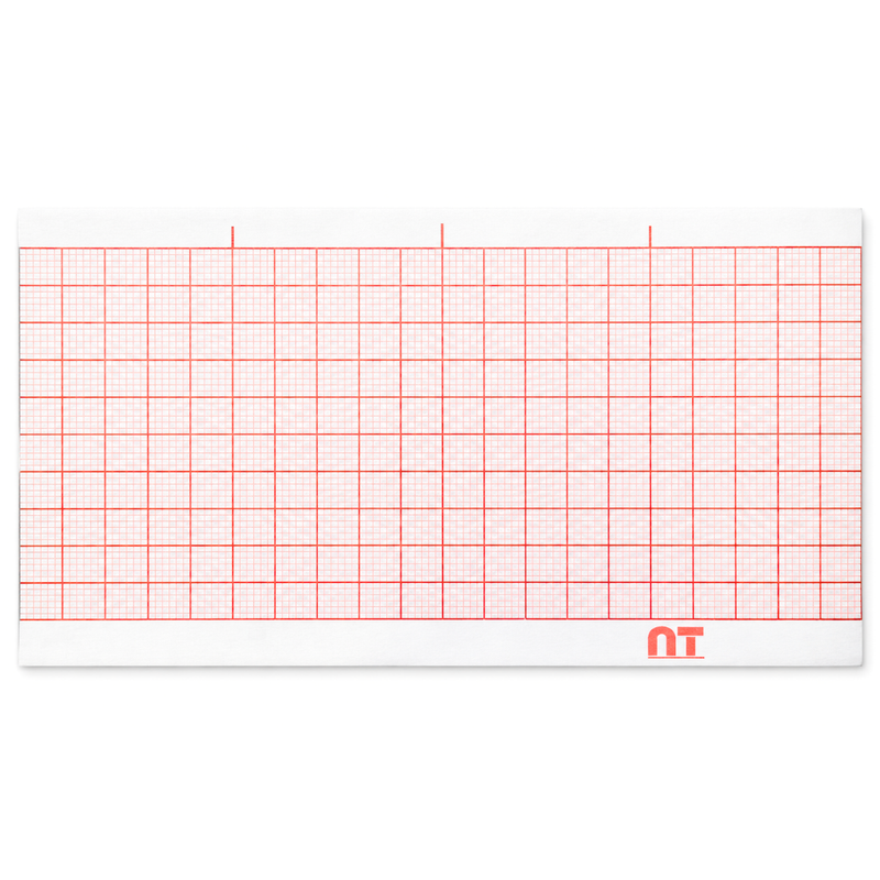 Cargue la imagen en el visor de la galería, Rollo graficado en rojo. Medidas: 6cm*30m. Para ECG Cardioline Delta-1. marca NT
