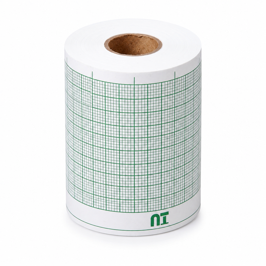 Rollo graficado en Verde. Medidas: 6.3cm*30m. OP119TE/063R30 marca NT