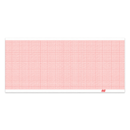 Rollo graficado en rojo. Medidas 8cm*20m para ZGN30 SE3 marca NT