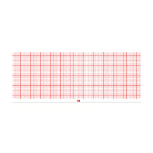 Rollo graficado en rojo . Medidas: 9.0cm*28m. P80 54817 marca NT