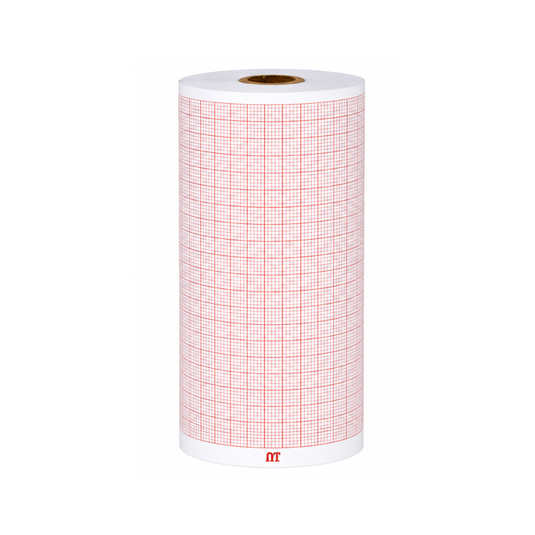 Rollo graficado en rojo. Medidas: 10.8cm*30m. 9402-023 ELI-100 marca NT