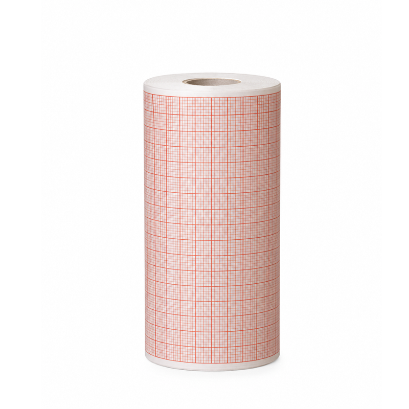 Cargue la imagen en el visor de la galería, Rollo graficado en rojo. Medidas 11.2cm * 25m. BTL08MD3/MT marca NT
