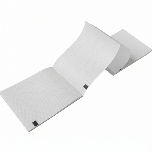 Papel blanco. Medidas: 5.5 cm*10cm Doblado en Z de 500 hojas. EK51 marca NT