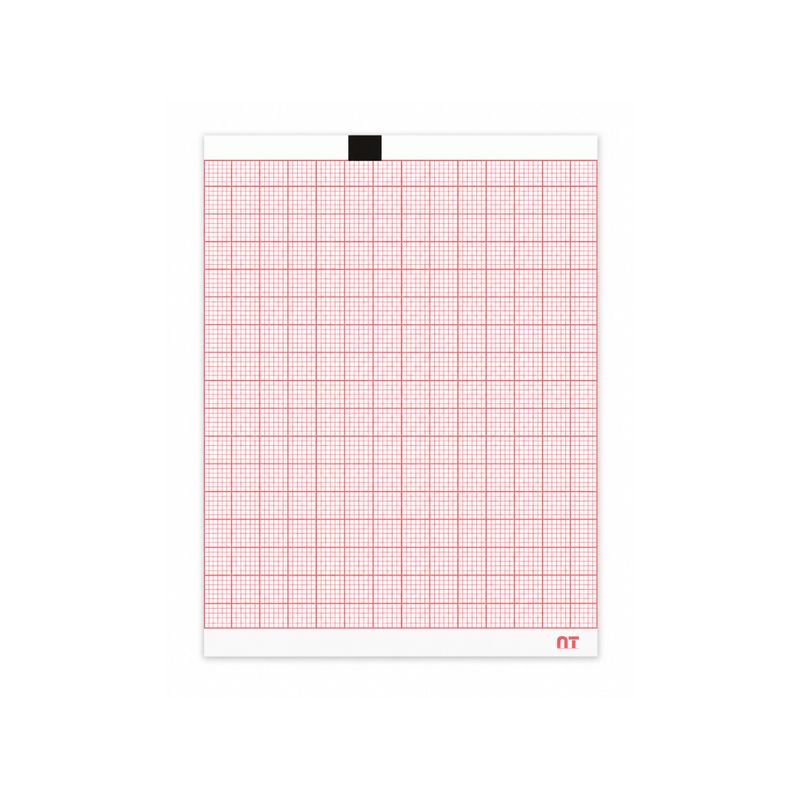 Cargue la imagen en el visor de la galería, Papel graficado en rojo. Medidas: 9cm*7.5cm Doblado en Z de 400 hojas. P-80 marca NT
