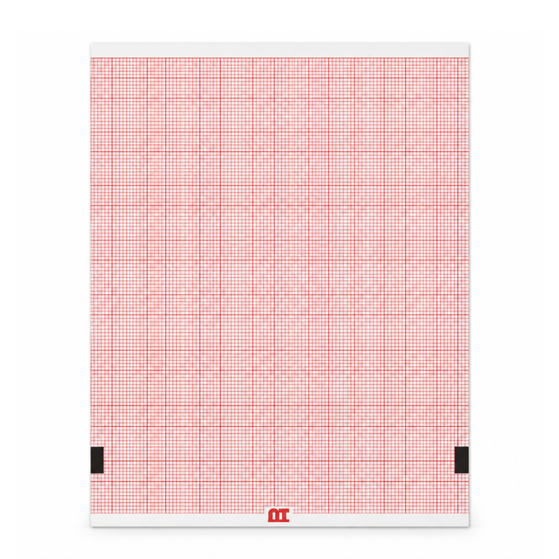Cargue la imagen en el visor de la galería, Papel graficado en rojo. Medidas: 11.2 *9 cm Doblado en Z de 300 hojas KENZ302 marca NT
