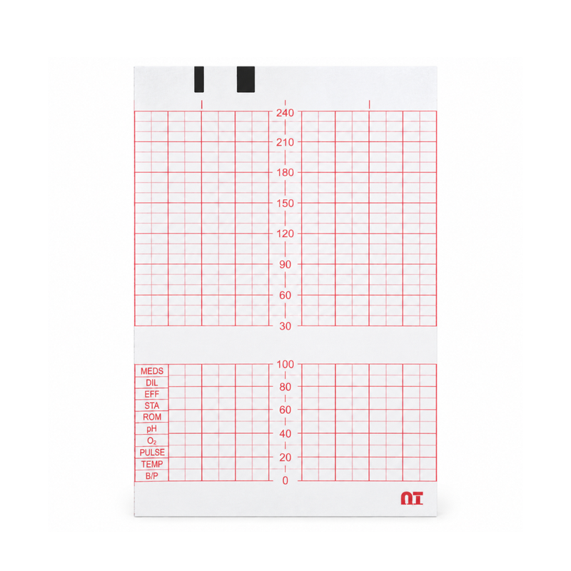 Cargue la imagen en el visor de la galería, Papel graficado en rojo. Medidas: 15cm*10cm Doblado en Z de 150 hojas. Para HP M1910A. marca NT
