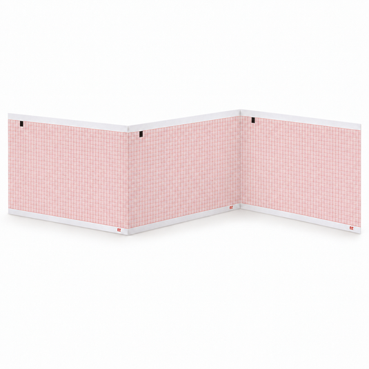 Papel graficado en rojo. Medidas 21cm *30cm Doblado en Z de 150 hojas Marquette MC 1200 marca NT
