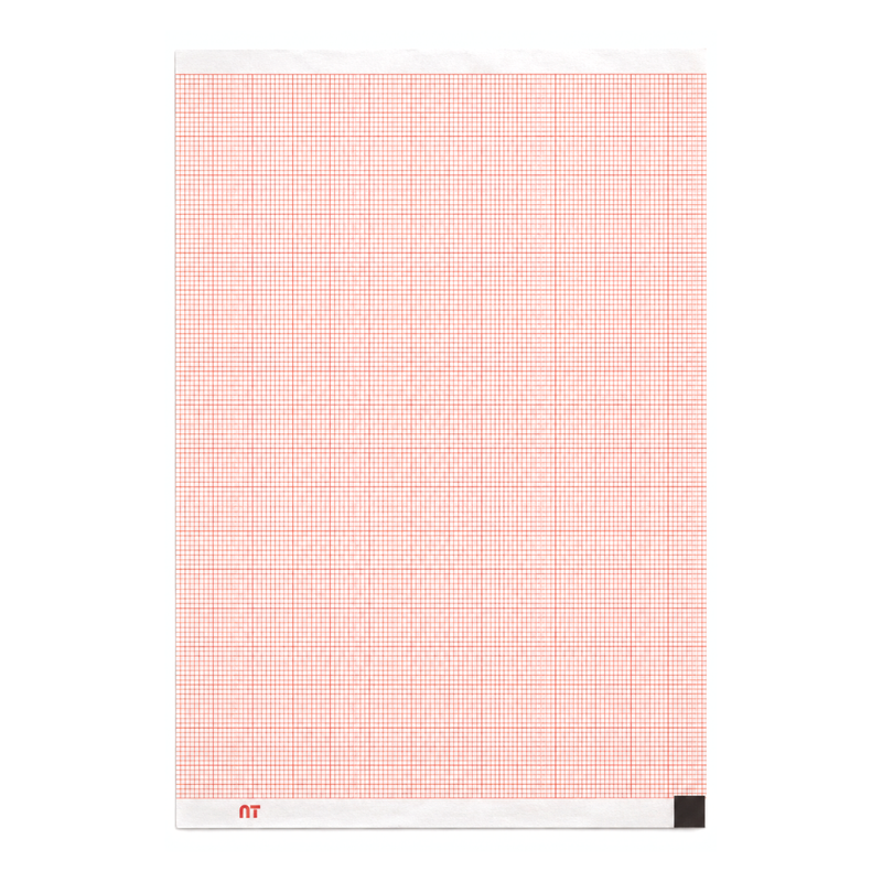 Cargue la imagen en el visor de la galería, Papel graficado en rojo. Medidas 21cm*14cm*20mts. para ZGN90 marca NT
