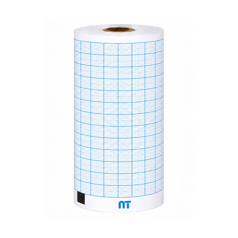 Cargue la imagen en el visor de la galería, Rollo graficado en azul. Medidas: 12cm*20m. Para Cardiette AR1200. marca NT
