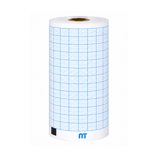 Rollo graficado en azul. Medidas: 12cm*20m. Para Cardiette AR1200. marca NT