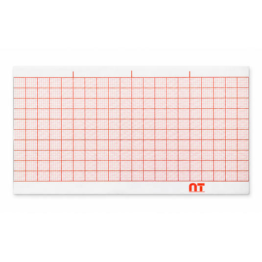 Rollo graficado en rojo. Medidas: 5cm*20m. EK10 marca NT