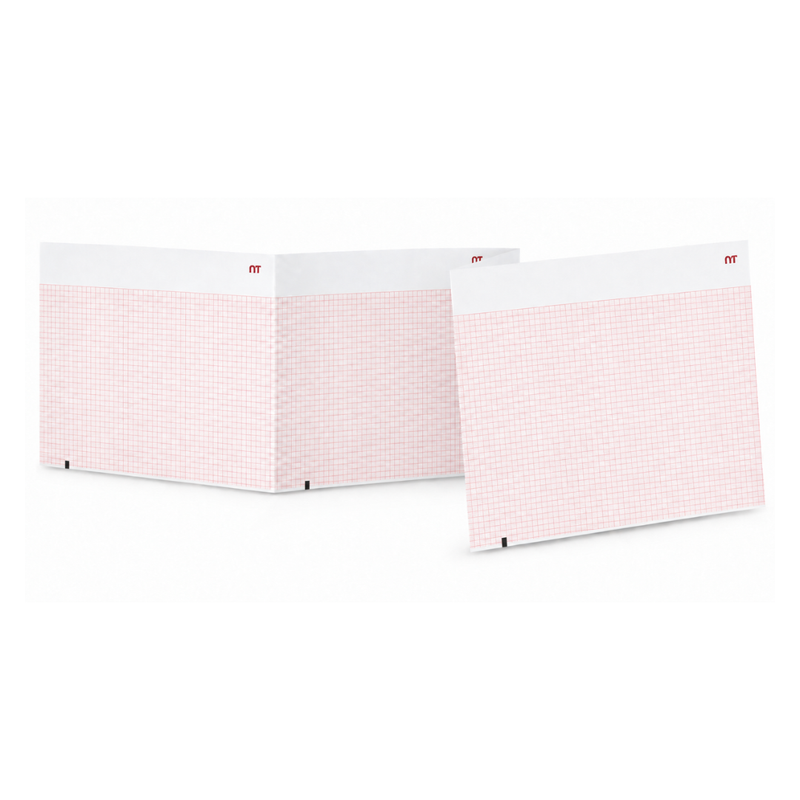 Cargue la imagen en el visor de la galería, Papel graficado en rojo. Medidas: 21.cm*30cm Doblado en Z el 300 hojas. 910002651 marca NT
