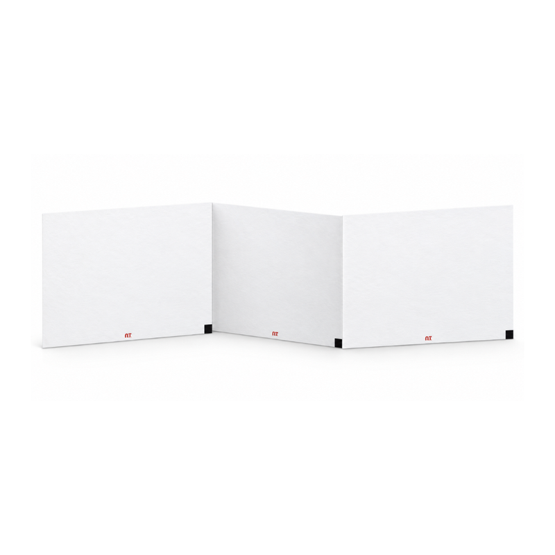 Cargue la imagen en el visor de la galería, Papel blanco. Medidas: 11cm*14cm Doblado en Z de 142 hojas. Para NIHON KOHDEN FQW-110-2-140. marca NT
