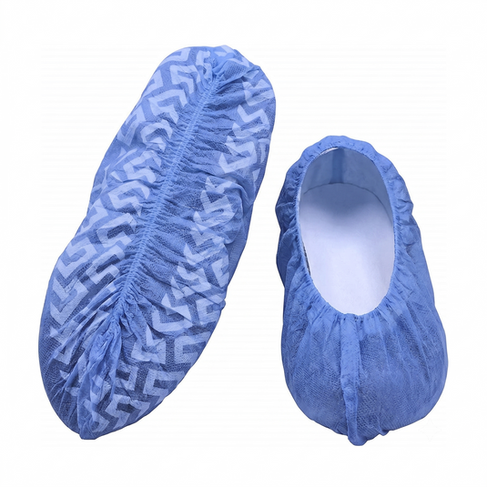 Cubrezapato De Uso Quirúrgico Con Antiderrapante SMS35g Azul, No Estéril 50 Pares marca PROVEMEDIC