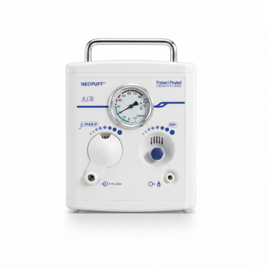 Reanimador En T Neumatico Neonatal Neopuff marca Fisher and Paykel