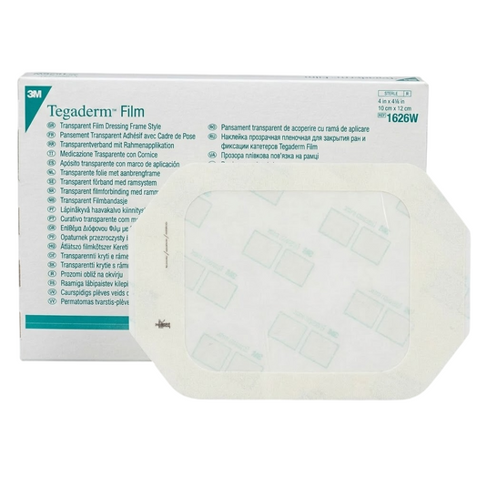 Apósito transparente 10 x 12 cm caja con 50 piezas marca Tegaderm
