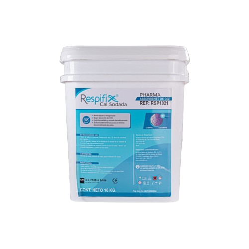 Cal Sodada con Indicador De Color, con 16 Kg, Cubeta De 19L