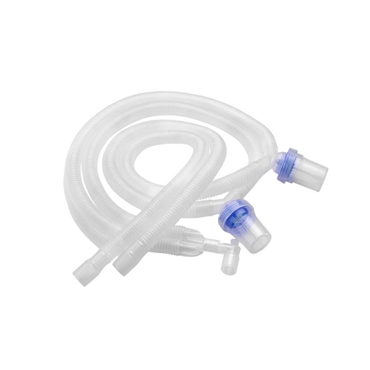 Circuito Respiratorio Corrugado Pediátrico De 1.8 M, (Conector Incluido), 2 Trampas De Agua, Tubo Corrugado Pediátrico De 0.4 M - Marca Respifix