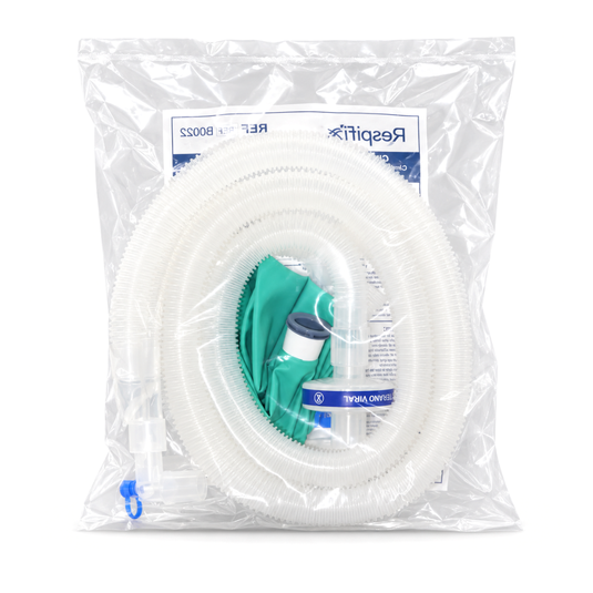 Circuito De Anestesia Circular Adulto 60" (152Cm) Con Puerto, Filtro Antibacteriano Viral Y Bolsa De 3L marca Respifix