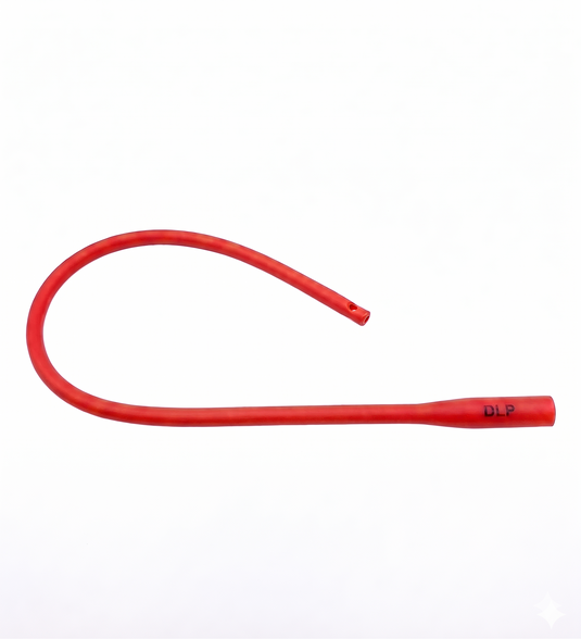 Sonda Latex Nelaton esteril y desechable 40cm calibre 18Fr con 20 piezas marca DLP