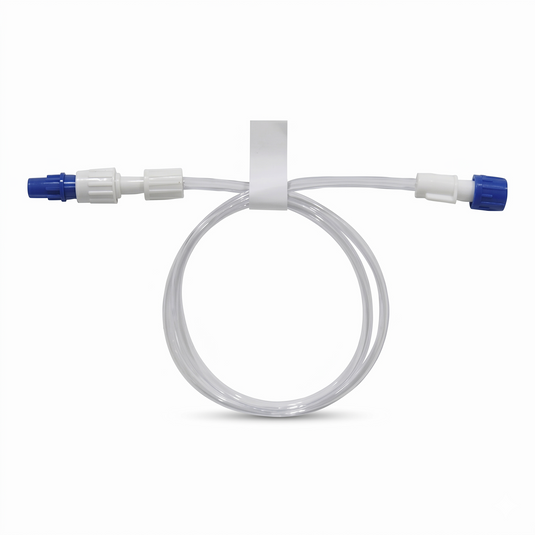 Tubo Extension para soluciones parenterales 80cm con 250 piezas marca DL