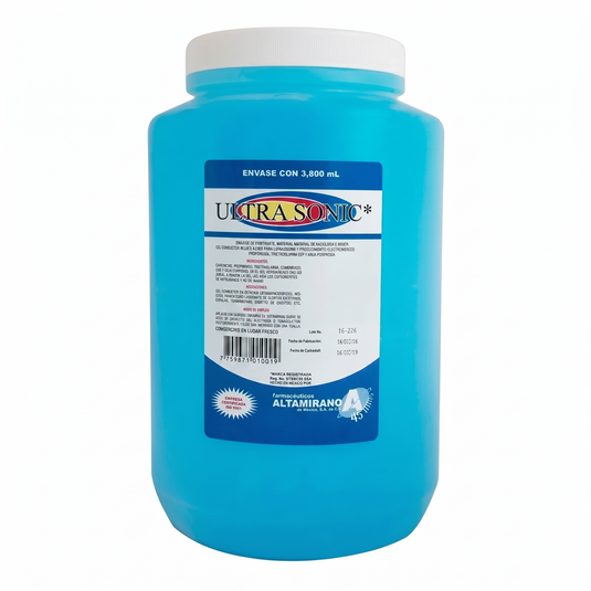 Gel Para Ultrasonido O Doppler O Eco Para Uso Medico galón 3.8l marca Altamirano