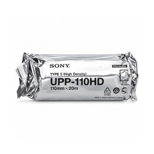 Térmico blanco y negro, Tipo Ii De 110Mm X 20M marca Sony