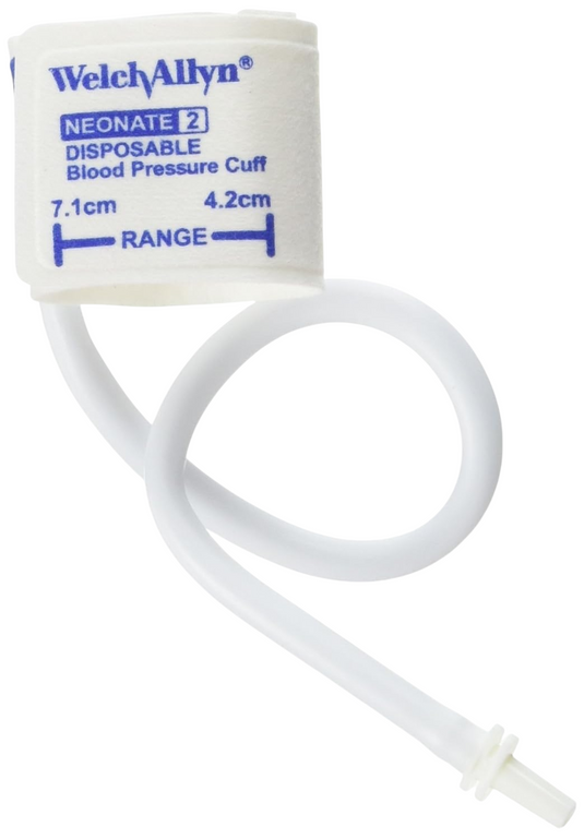 Brazaletes Neonatales Desechables # 2 1 Tubo Caja con 10 piezas marca Welch Allyn