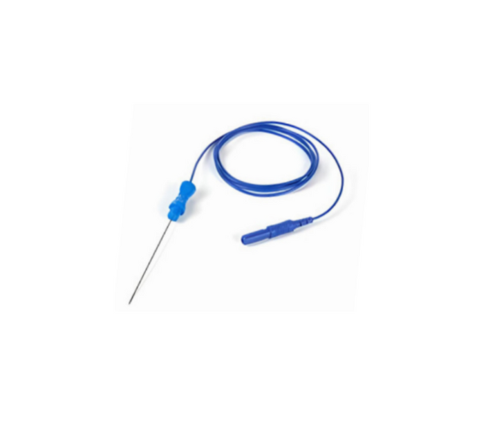 Aguja Monopolar Desechable con Cable 50Mm 26G Azul