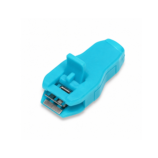 Adaptador de electrodo para ECG tipo Banana pinza multiclip Bolsa con 10 piezas marca Gretmed