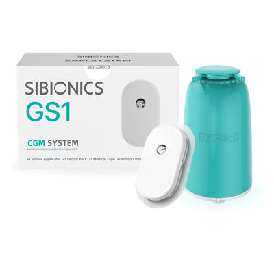 SIBIONICS GS1 CGM - Sistema de monitoreo continuo de glucosa