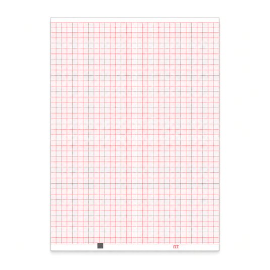 Papel graficado en rojo. Medidas: 21cm*15cm Doblado en Z de 300 hojas. KZ1210 marca NT