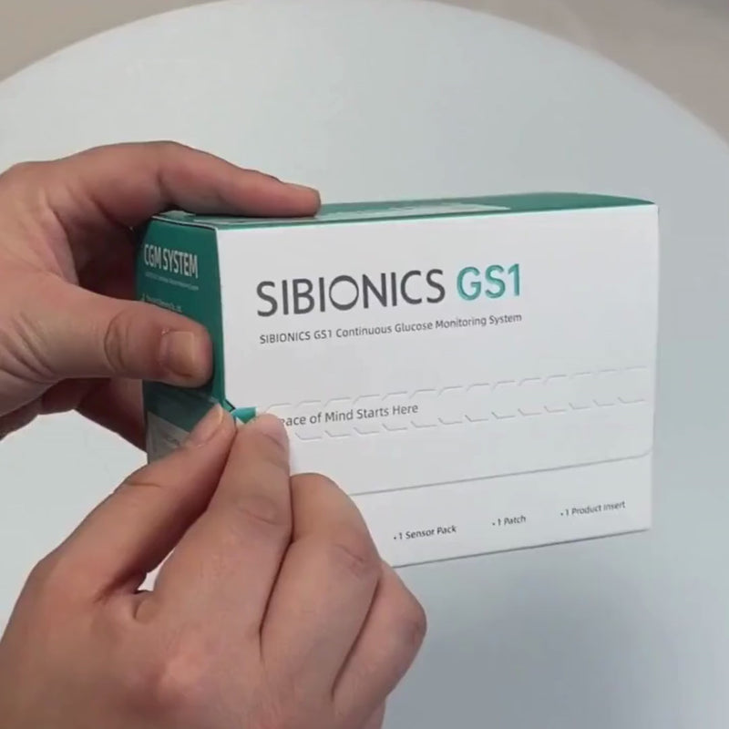 Cargar y reproducir video en Gallery Viewer, SIBIONICS GS1 CGM - Sistema de monitoreo continuo de glucosa - 1 Marca Sibionics
