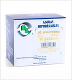 Aguja Hipodérmica DL Desechable, Calibres, 20X32