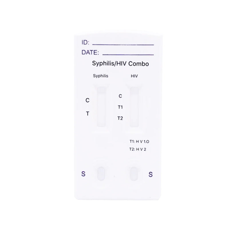 Cargue la imagen en el visor de la galería, Prueba para detección de anticuerpos de Sífilis (IgG e IgM) y VIH (1, 2 y O) combo en cassette - Caja con 25 piezas - Certum
