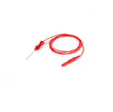 Aguja Monopolar Desechable con Cable 25Mm 28G Rojo