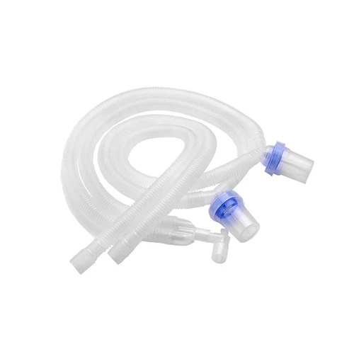 Circuito de ventilación universal para adulto de 72 pulgadas (182 cm) con dos trampas de agua