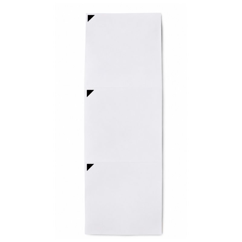 Cargue la imagen en el visor de la galería, Papel graficado en rojo. Medidas: 11.1cm*10cm Doblado en Z de 160 hojas. 54859 marca NT
