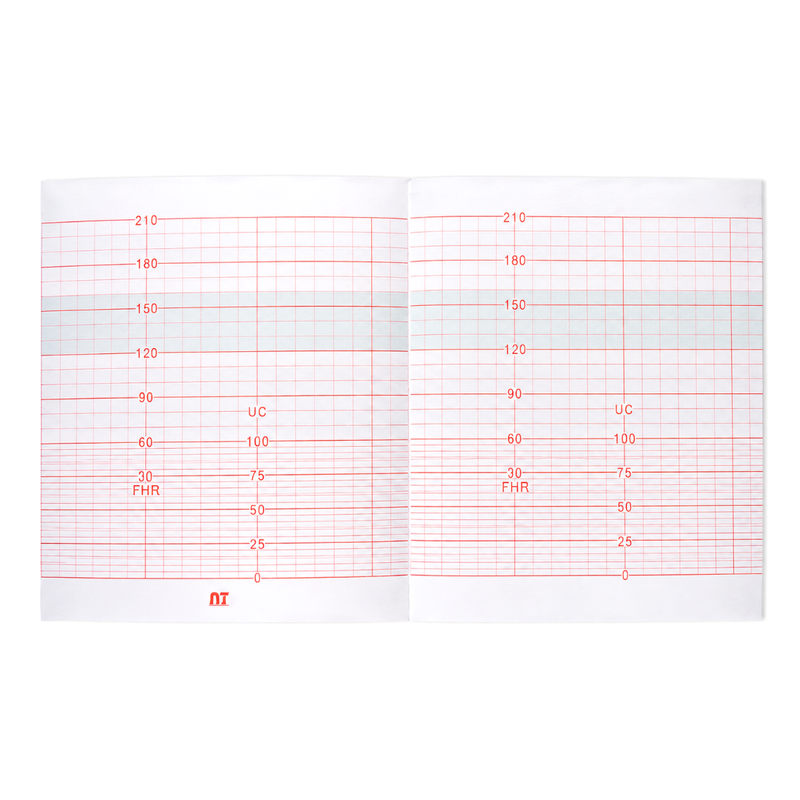 Cargue la imagen en el visor de la galería, Papel graficado en rojo. Medidas: 11.1cm*10cm Doblado en Z de 160 hojas. 54859 marca NT
