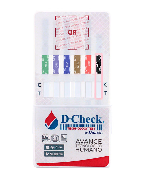 Tarjeta D-CHECK 6 PARAMETROS - Caja con 25