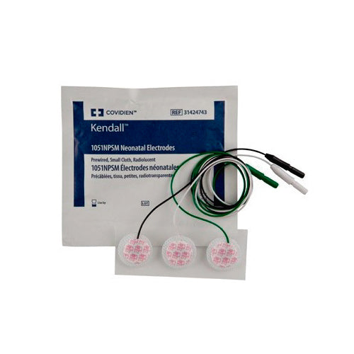 Kendall Electrodo Kitty Cat Pre-Alambrado Neonatal Caja Con 100 Sobres Con 3 Piezas Catálogo: 31424743