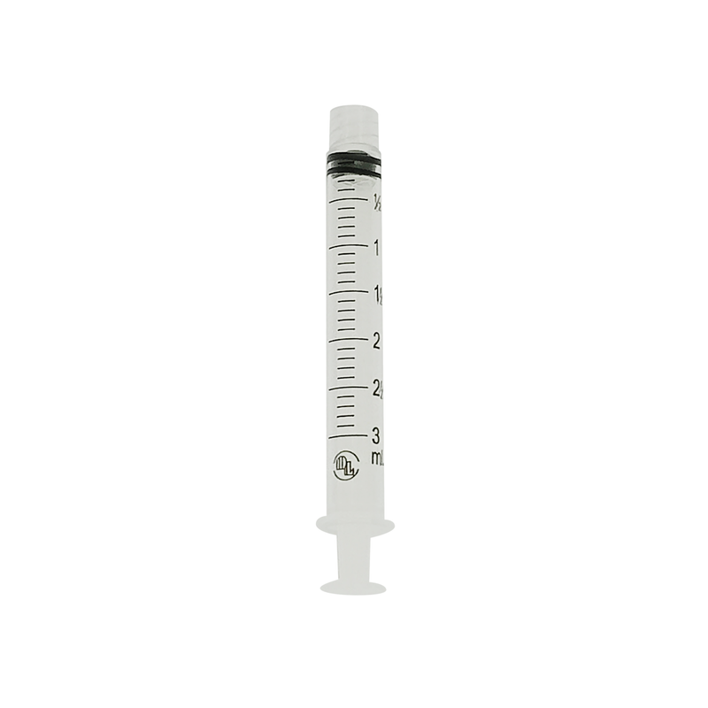 Cargue la imagen en el visor de la galería, Jeringa Estéril Desechable De 3 ML Caja con 100 Jeringas Estériles
