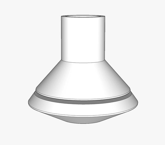 Conector Universal para Campana Rosseli Anti-Aerosol para Broncoscopia 5 piezas