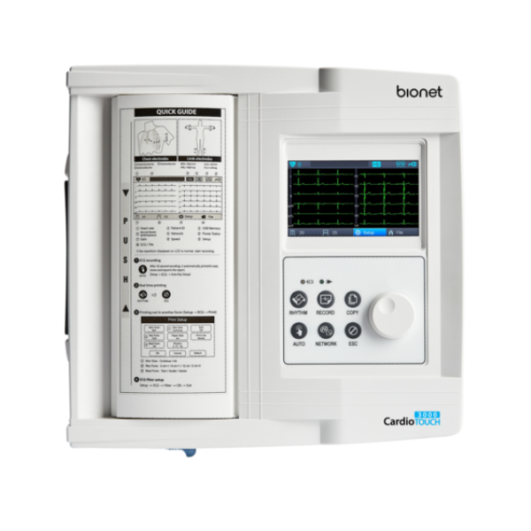 Electrocardiógrafo De 12 Canales Cardiotouch 3000 Bionet Catálogo: EKG3000