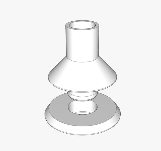 Conector Universal para Campana Rosseli Anti-Aerosol para Broncoscopia 5 piezas