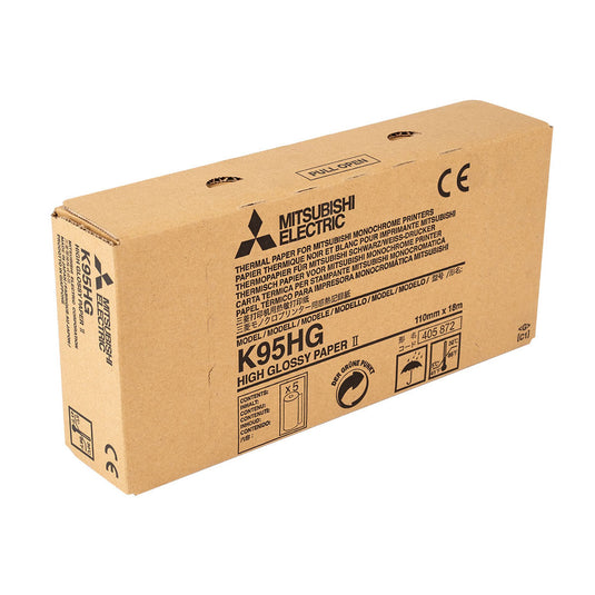 Mitsubishi K95HG Papel térmico para impresora monocromática