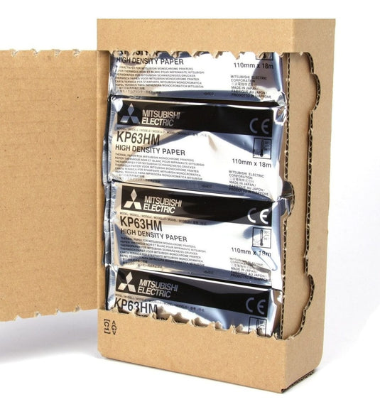 Mitsubishi KP63HM Papel térmico para impresora monocromática