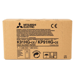 Mitsubishi KP91HG Papel térmico para impresora monocromática