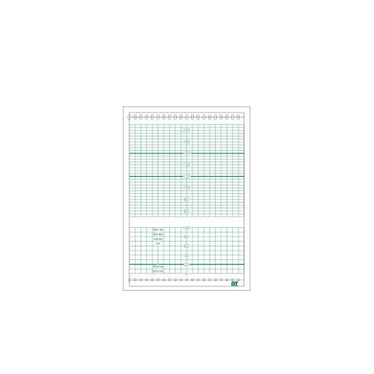 Papel térmico para Tococardiógrafo Hewlett Packard de 110 CM X 15.2 CM – Catálogo: NT 9270-0484