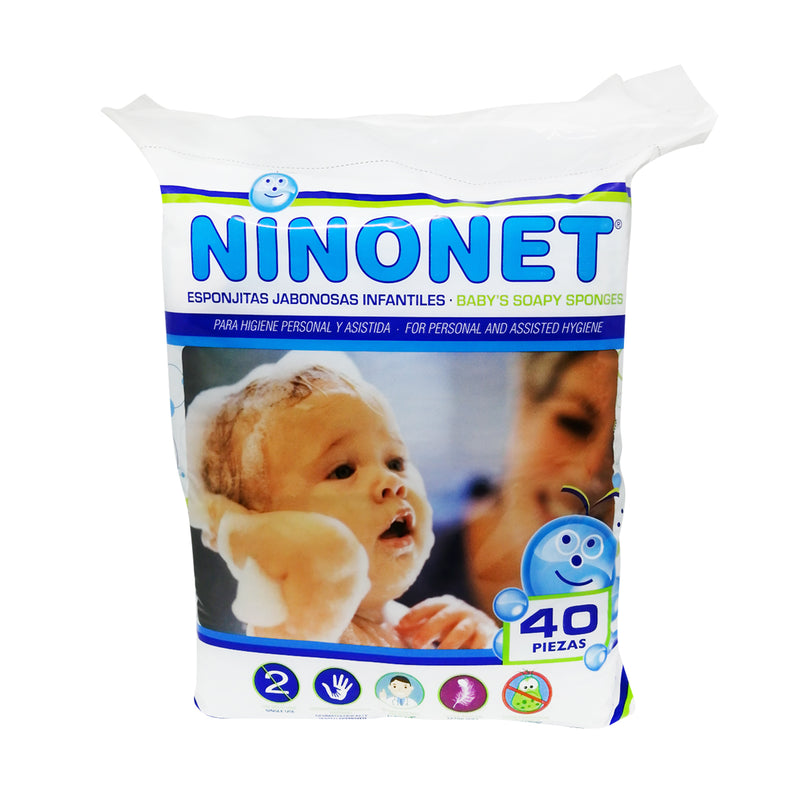 Cargue la imagen en el visor de la galería, Esponjas Jabonosas Ninonet Infantil De 12 X 10 CM
